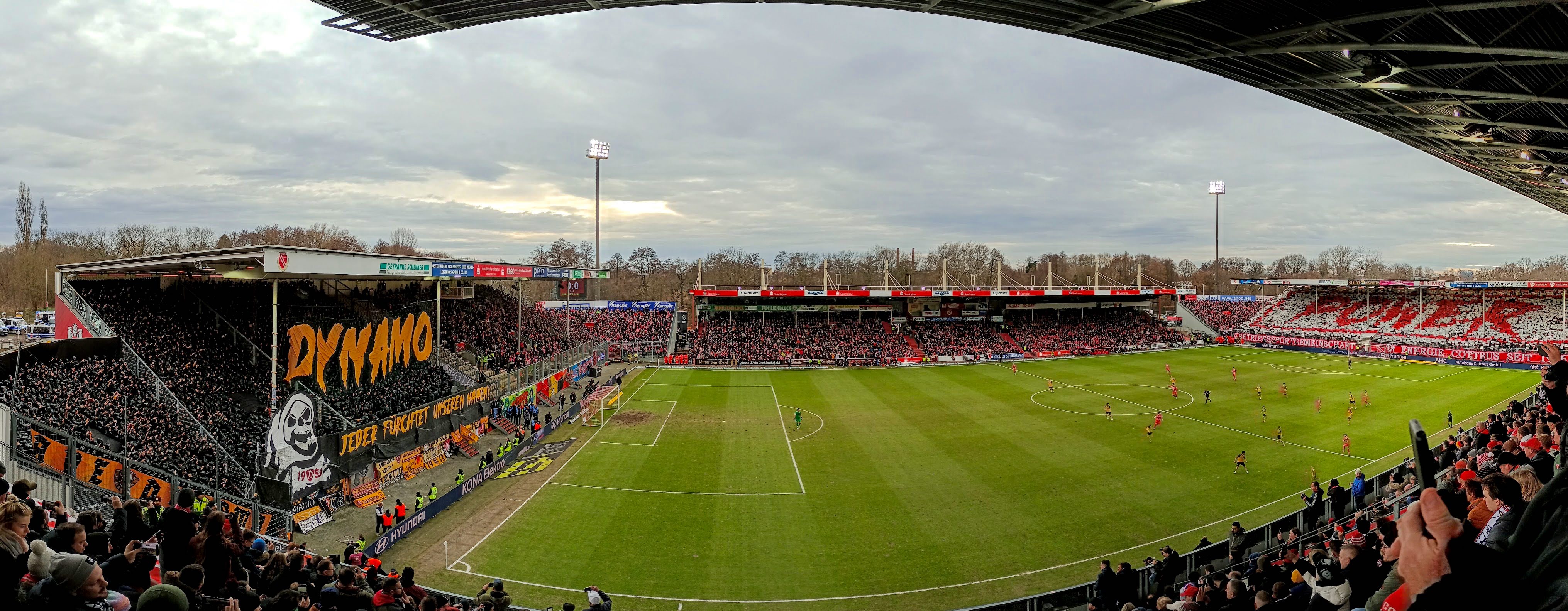 Stadion der Freundschaft: FC Energie Cottbus – SG Dynamo Dresden