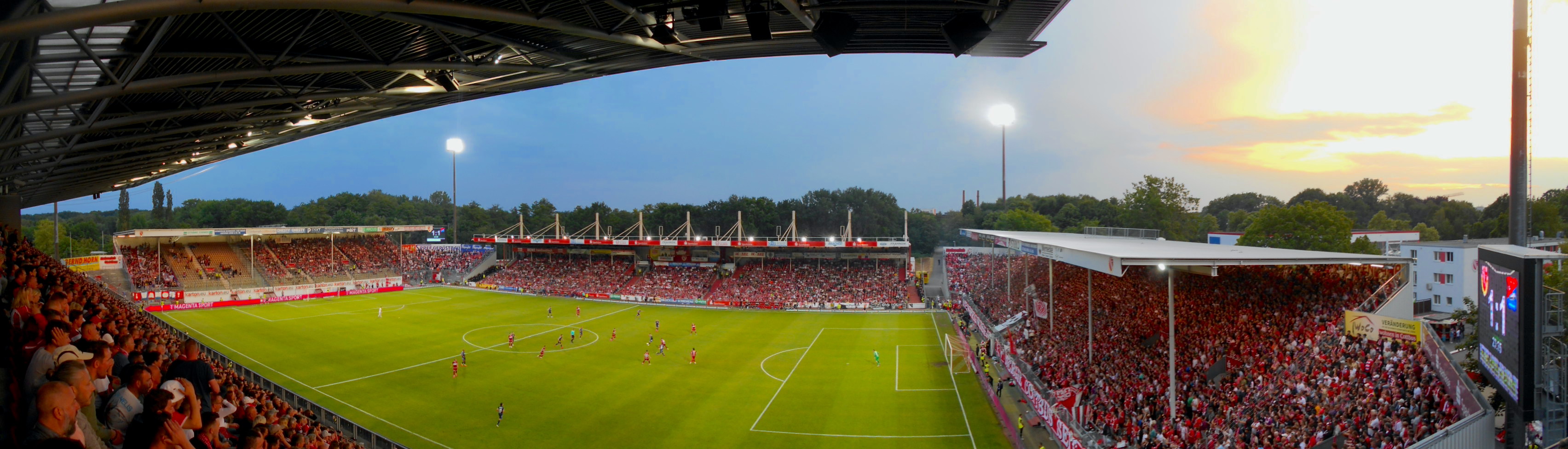 Stadion der Freundschaft: FC Energie Cottbus – SpVgg Unterhaching