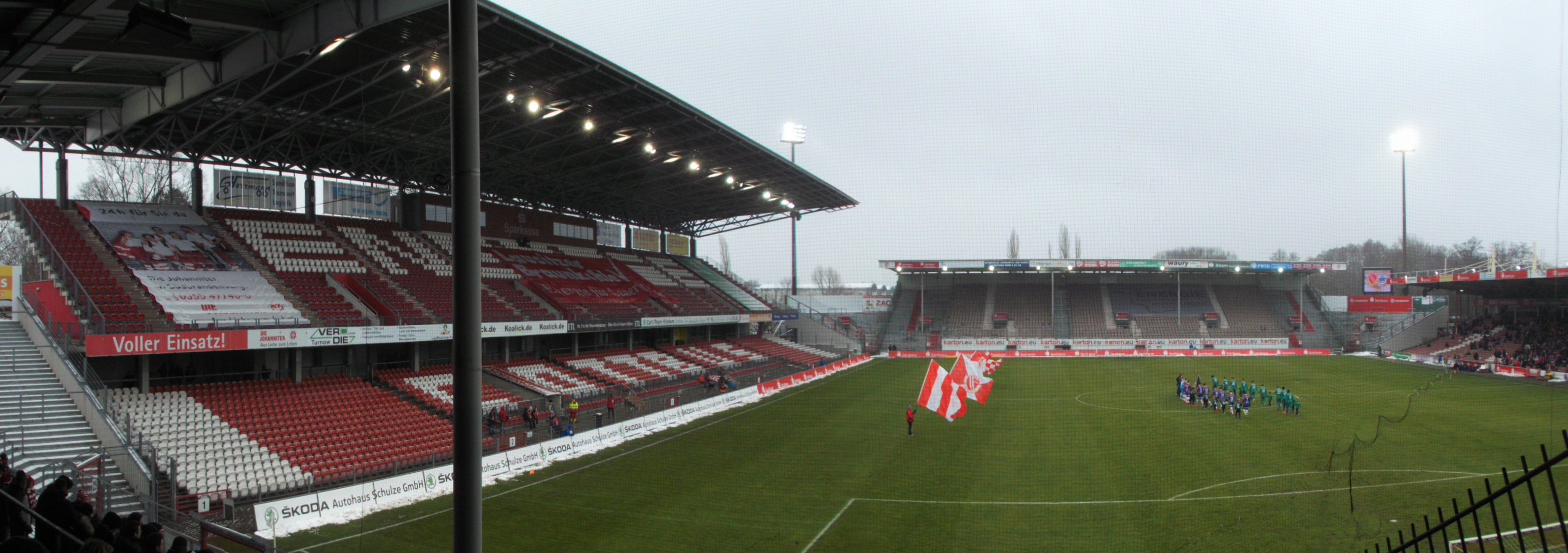Stadion der Freundschaft: FC Energie Cottbus – TSG Neustrelitz