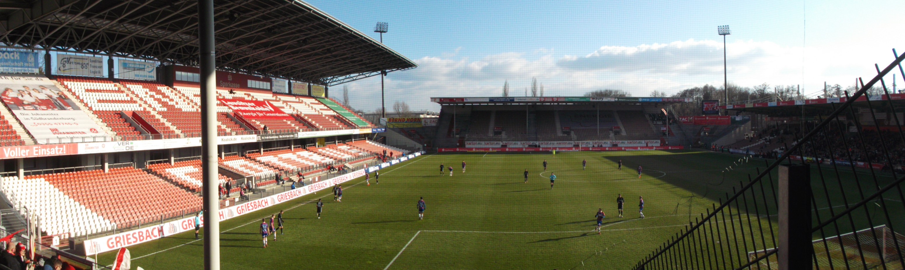 Stadion der Freundschaft: FC Energie Cottbus – VfB Germania Halberstadt
