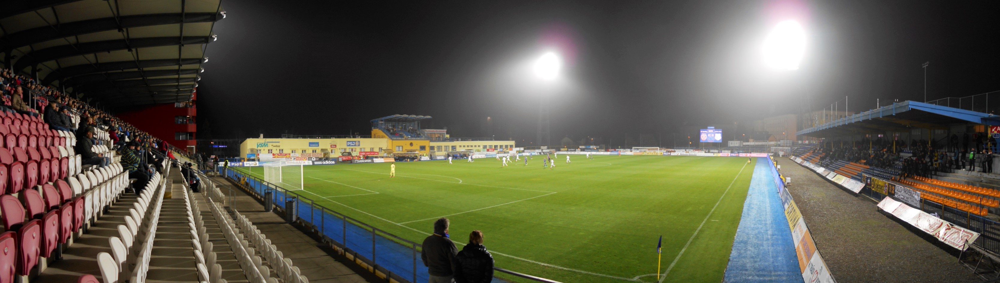 Stadion v Jiráskově ulici: FC Vysočina Jihlava – FK Ústí nad Labem
