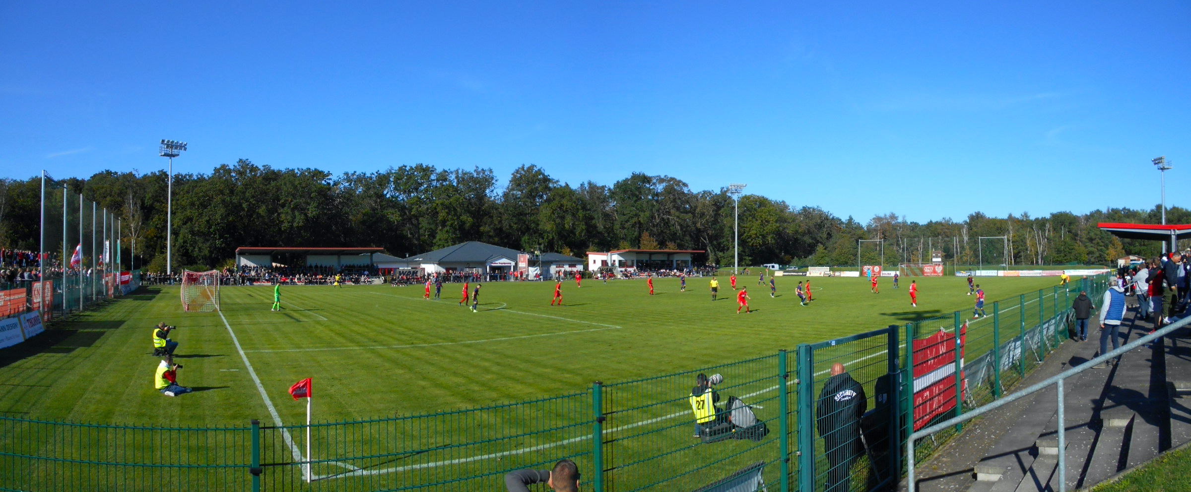 Stadion Vogelgesang: FSV Optik Rathenow – FC Energie Cottbus