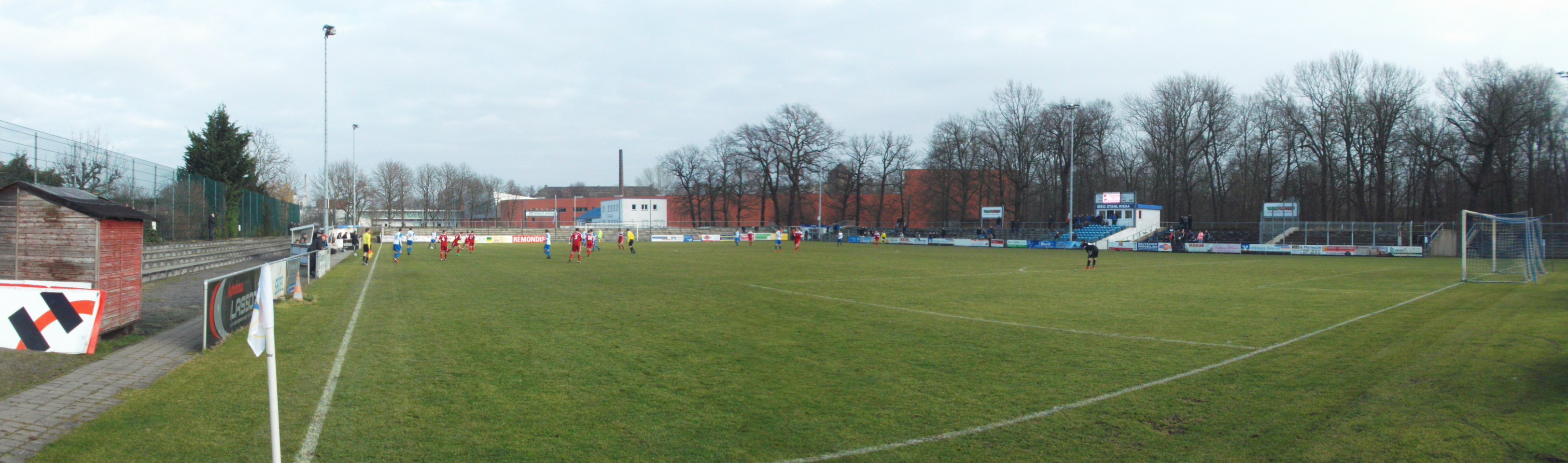 Stahl-Arena: BSG Stahl Riesa – VfB Hohenleipisch 1912