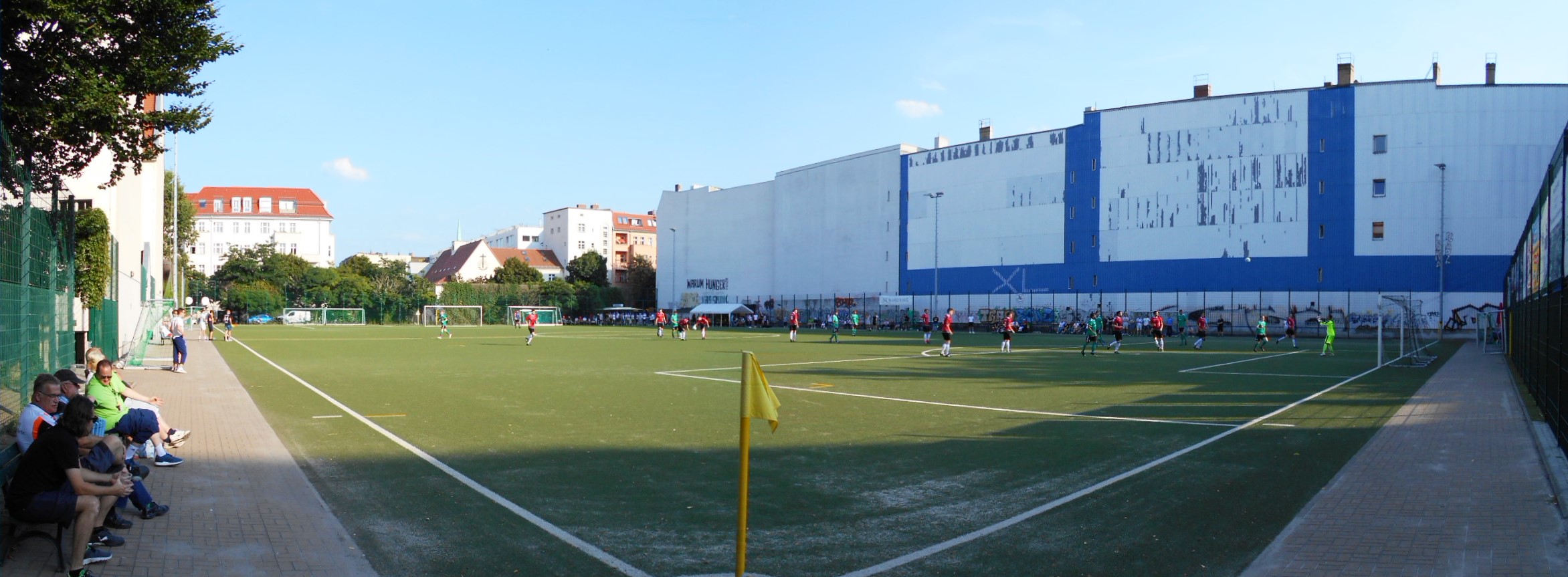 Tesch-Sportplatz: SG Rotation Prenzlauer Berg – BSV Heinersdorf