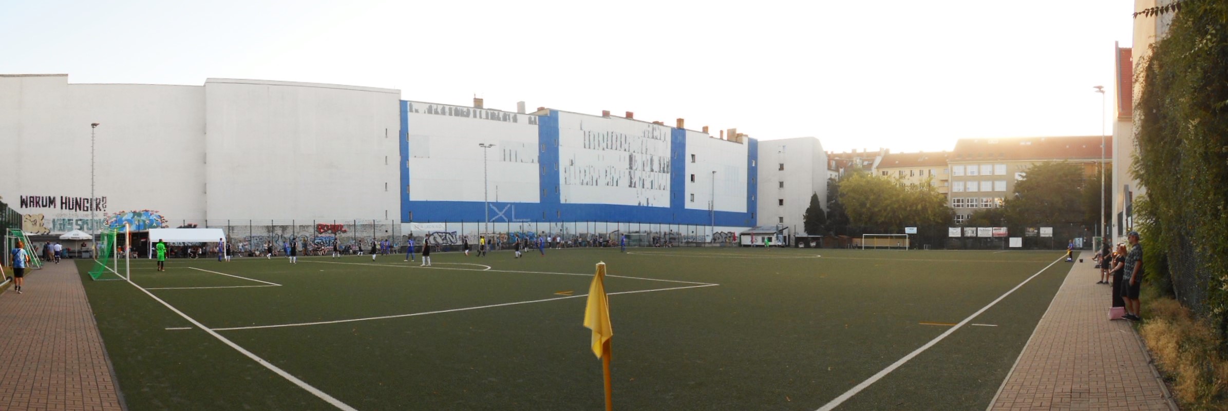 Tesch-Sportplatz: SV Empor Berlin – SG Rotation Prenzlauer Berg