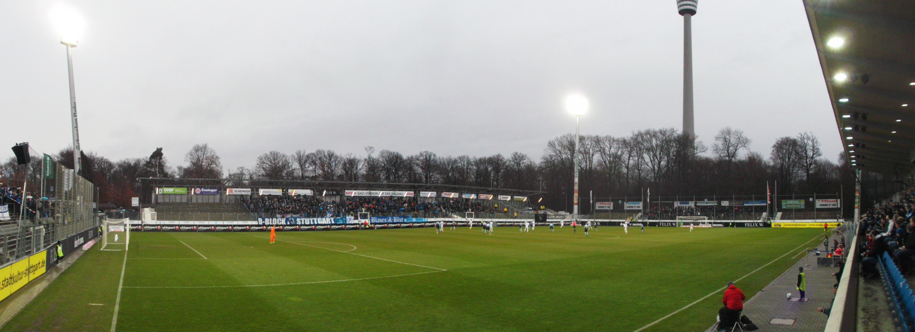 Waldau-Stadion: SV Stuttgarter Kickers – SSV Ulm 1846