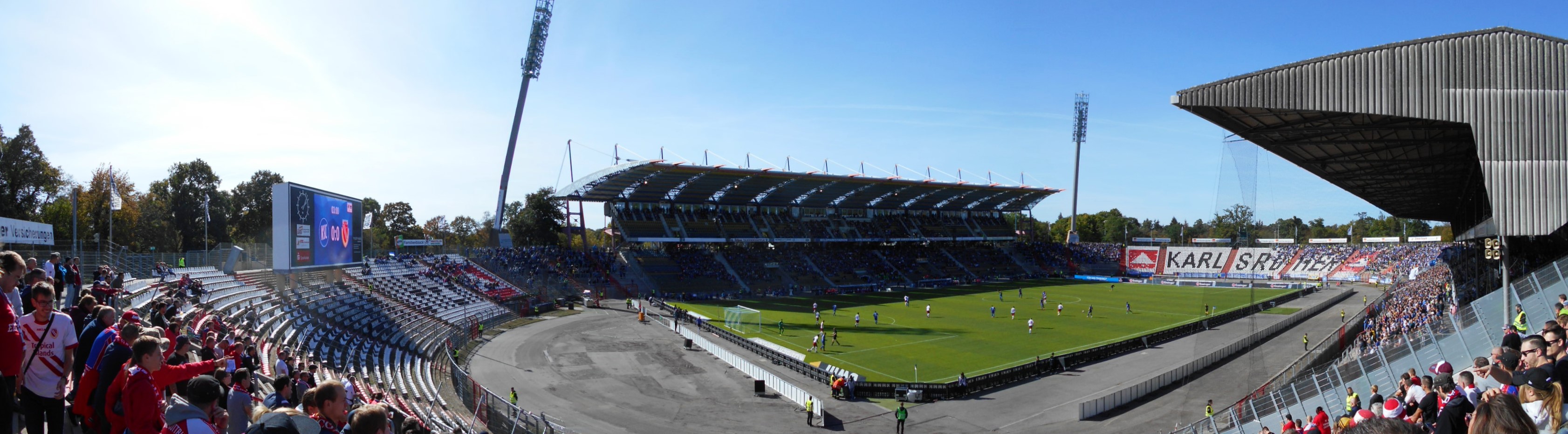 Wildparkstadion: Karlsruher SC – FC Energie Cottbus