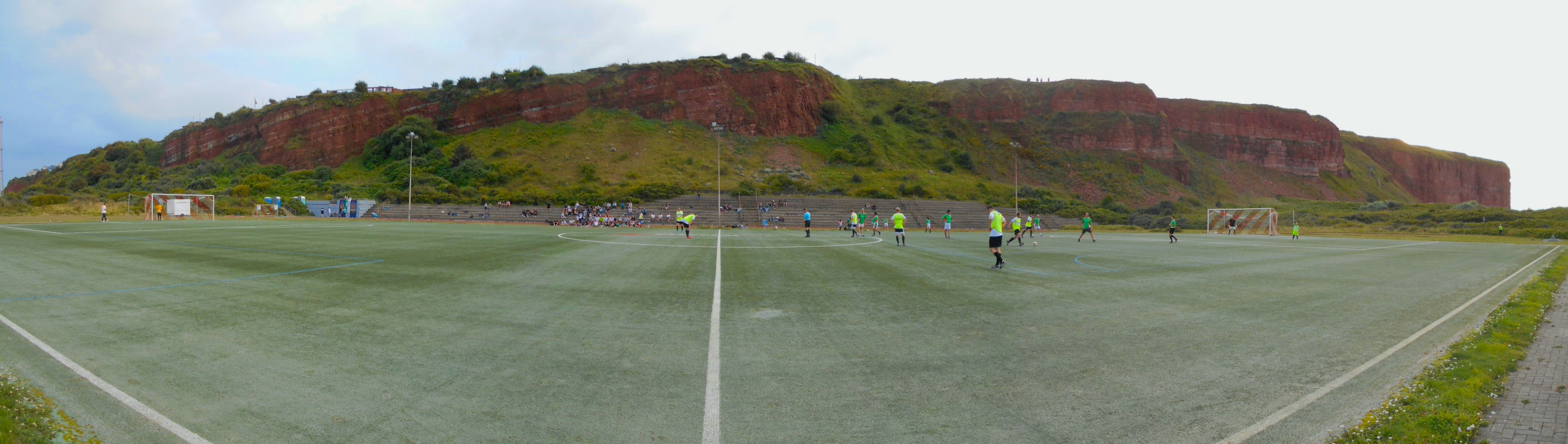 Fußballsplatz Nordostgelände: VfL Fosite Helgoland – Mixed Team PSV Braunschweig & SG Sengwarden / Fedderwarden