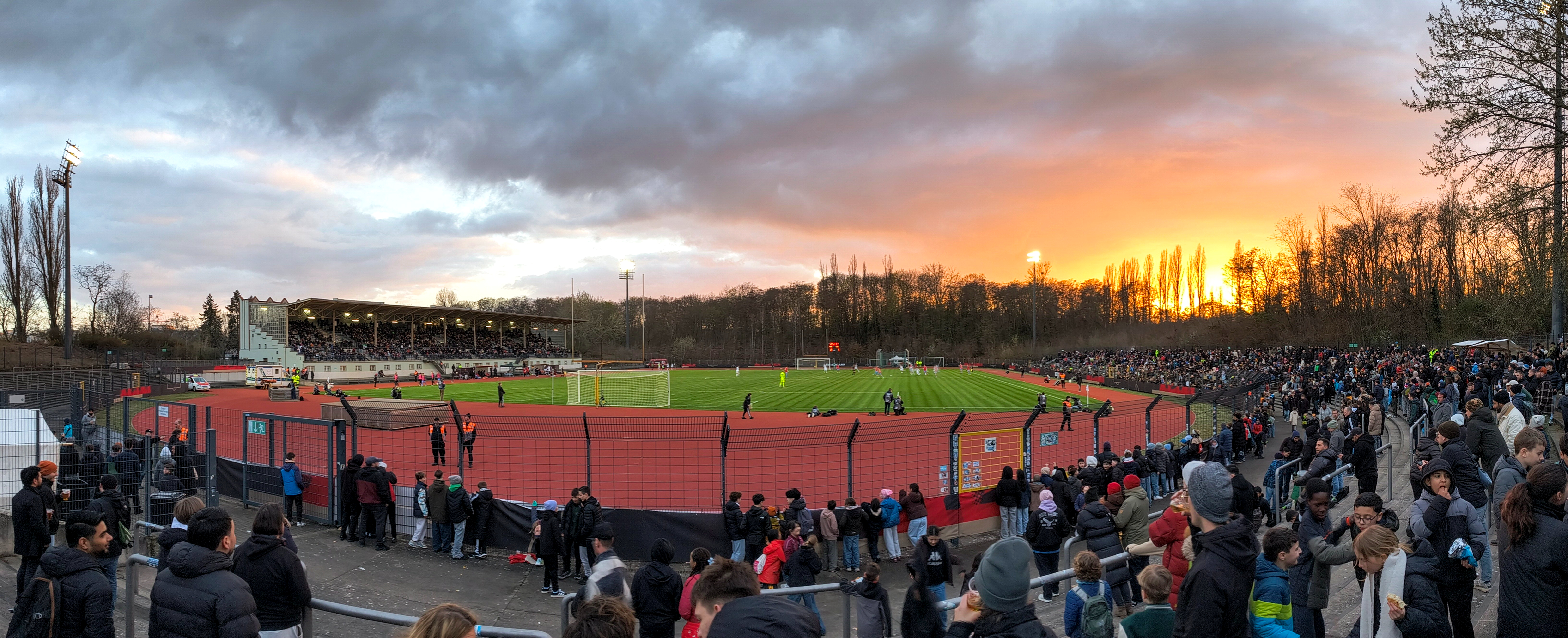 Poststadion: Auswahl des Deutschen Fußballverbandes – Auswahl des Tschechischen Fußballverbandes